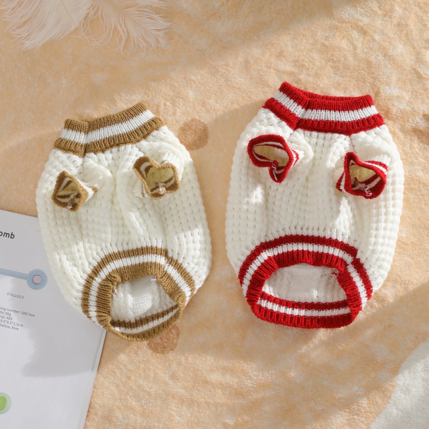 Winter Thickened Clothes Dog Autumn Winter New Sweater Pet Cat Clothing